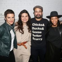 Photos: Lin-Manuel Miranda Visits SUFFS at the Public Theater
