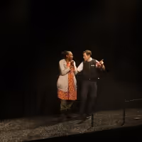 Photo Flash: First Look at CAN I HELP YOU? at Omnibus Theatre