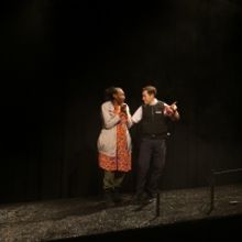 Photo Flash: First Look at CAN I HELP YOU? at Omnibus Theatre