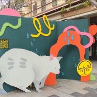 Dave Court Collaborates With Umbrella Festival On Ar Installation In Rundle Mall