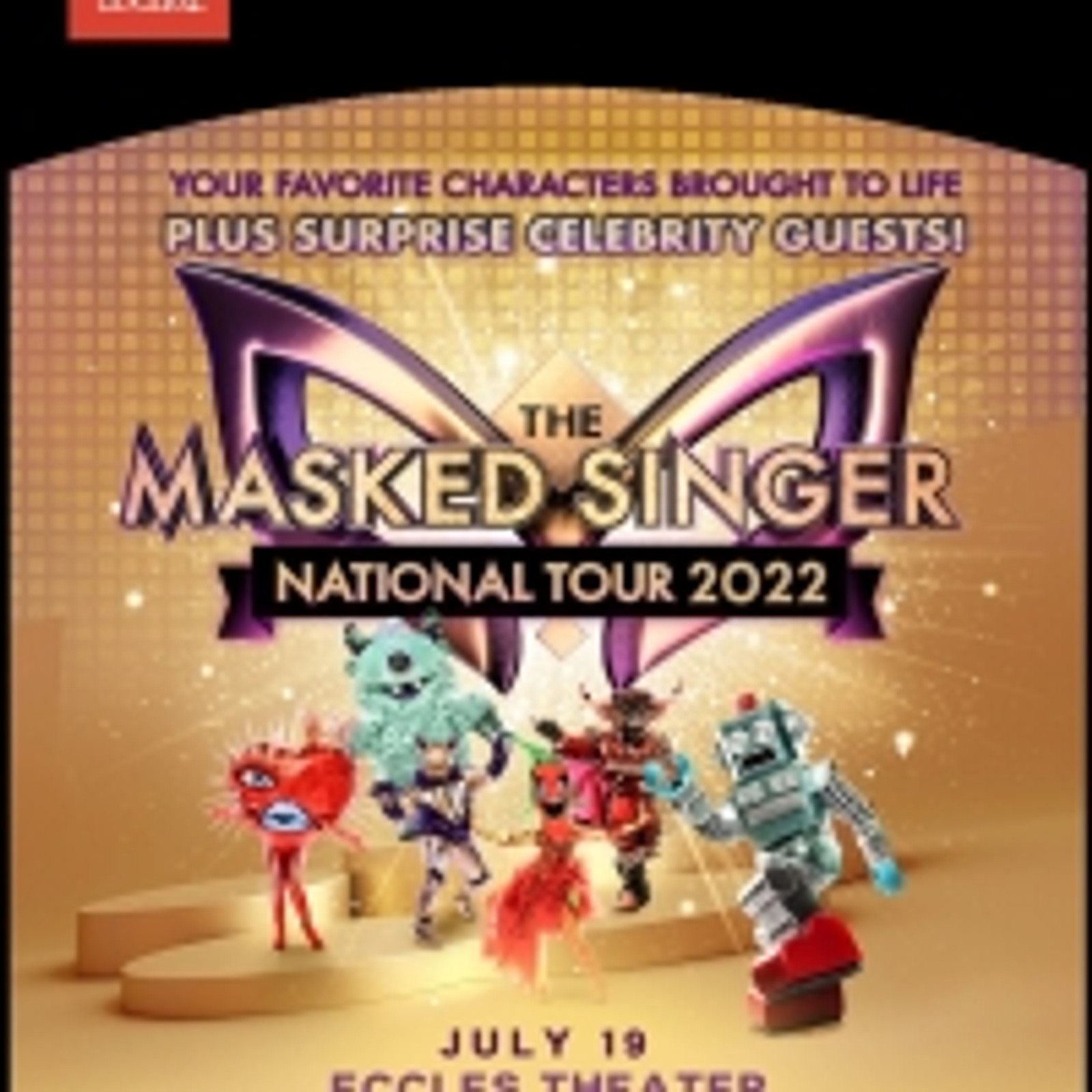 THE MASKED SINGER Announced Live at the Eccles