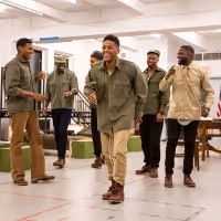 Photo Flash: Take a Look at Rehearsal Photos from Roundabout's A SOLDIER'S PLAY