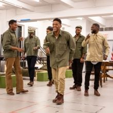 Photo Flash: Take a Look at Rehearsal Photos from Roundabout's A SOLDIER'S PLAY