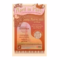 Aspire Presents Matthew Goodrich in APRIL IN PARIS This Month