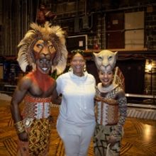Photo: Queen Latifah Visits THE LION KING on Broadway