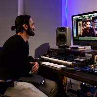 Photo Flash: Ramin Karimloo In Studio To Record Johanna Telander's KALEVALA THE…