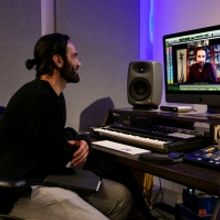 Photo Flash: Ramin Karimloo In Studio To Record Johanna Telander's KALEVALA THE…