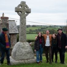 Photo Flash: Michael Morpurgo Shows Cast of PRIVATE PEACEFUL the Village That Inspire