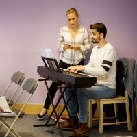 Photo Flash: Gemma Maclean And Ben Morris In Rehearsal For I DO! I DO!