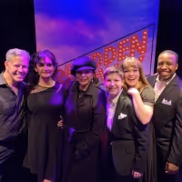 Photo Flash: Joan Collins Visits Forbidden Broadway: The Next Generation