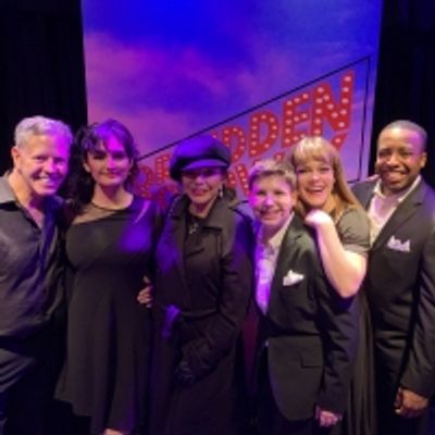 Photo Flash: Joan Collins Visits Forbidden Broadway: The Next Generation