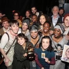 Photo Flash: The Cast of HADESTOWN Celebrates Their Grammy Win