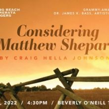 LBCS Presents CONSIDERING MATTHEW SHEPARD