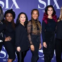 Photo Coverage: The Company of SIX on Broadway Gets a Royal Welcome