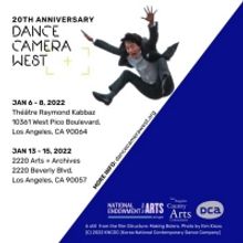 20th Anniversary Dance Camera West Fest Will Be Presented in January