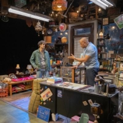 Photos: First Look at Laurence Fishburne, Sam Rockwell &amp; Darren Criss in AMERICAN BUFFALO