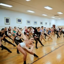 Photos: Inside the Audition Room for The Radio City Rockettes!
