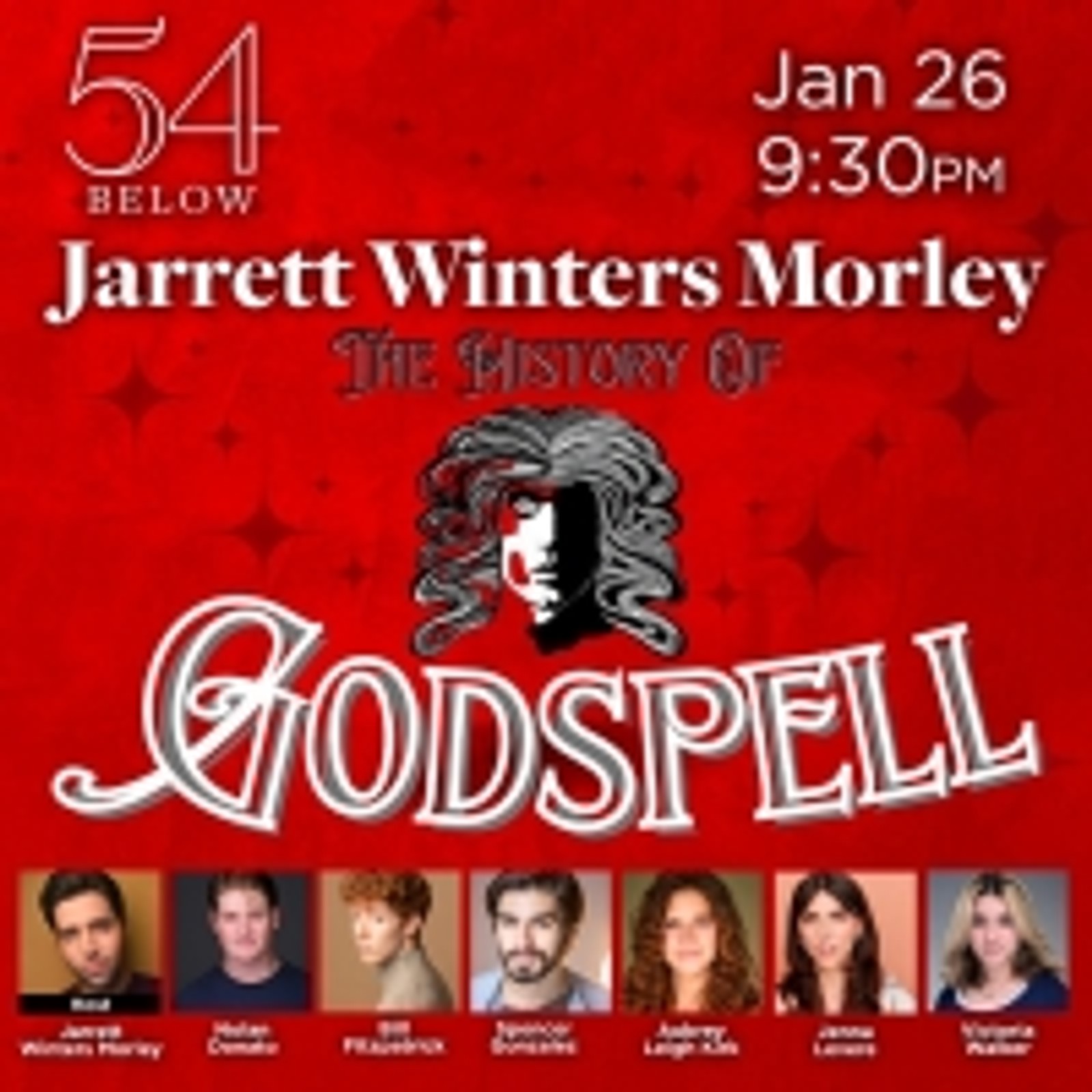 Jarrett Winters Morley Will Lead History-Based Concert Version of GODSPELL at 54 Belo