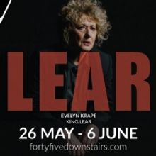 Evelyn Krape Plays Title Role in Melbourne Shakespeare Company's KING LEAR Beginning