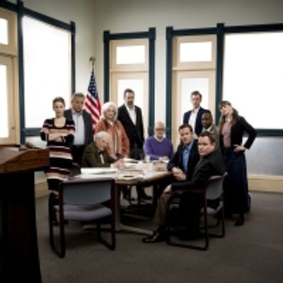 Photo Flash: First Look Portrait of Armie Hammer, Tracy Letts, Jessie Mueller and the Cast of THE MINUTES
