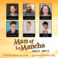 MAN OF LA MANCHA Comes to the Garden Theatre This Month