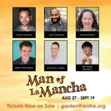 MAN OF LA MANCHA Comes to the Garden Theatre This Month