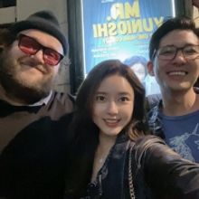 Photos: South Korean Television Star Oh Ji-eun Stops By MR. YUNIOSHI