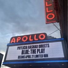 Up on the Marquee: BLUE at the Apollo Theater