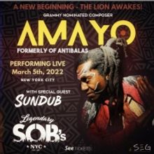 Grammy Nominated Singer and Composer AMAYO to Pursue Solo Career