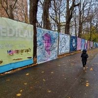 NYC Art Collective Brings Gift Of Hope With Socially Distanced Outdoor Exhibition