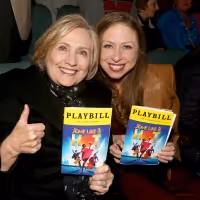 Photo: Hillary & Chelsea Clinton Visit SOME LIKE IT HOT on Broadway!