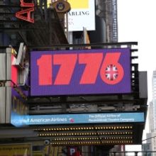 Up on the Marquee: 1776