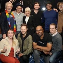 Photo Flash:  Sir Ian McKellen and Dame Helen Mirren Stopped by FREESTYLE LOVE SUPREM