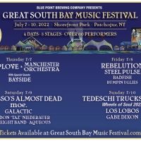 Blue Point Brewing Co. Presents GREAT SOUTH BAY MUSIC FESTIVAL Celebrating Its 14th…