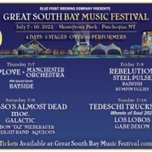 Blue Point Brewing Co. Presents GREAT SOUTH BAY MUSIC FESTIVAL Celebrating Its 14th A