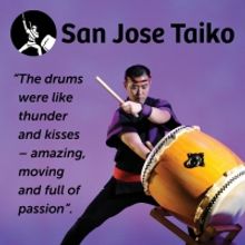 San Jose Taiko Brings the Beat to the WYO Stage in March
