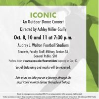 UCM Theatre and Dance Presents ICONIC: AN OUTDOOR DANCE CONCERT