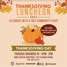 Kings Theatre Will Host 6th Annual Kings Cares Thanksgiving Luncheon