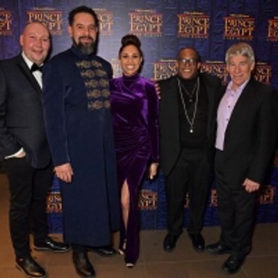 Photo Flash: Stephen Schwartz, Elaine Paige, and More at Opening Night of THE PRINCE OF EGYPT