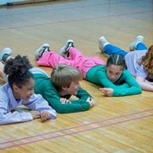 Four Boys Cast As Charlie Bucket In CHARLIE AND THE CHOCOLATE FACTORY At Leeds Playho