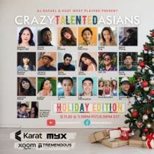 Broadway Performers Join AJ Rafael and East West Players in “Crazy Talented Asians: