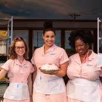 Photo Coverage: WAITRESS Leading Ladies Look Pretty in Pink for Breast Cancer…