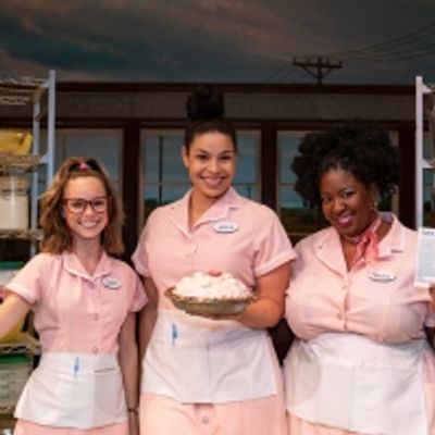 Photo Coverage: WAITRESS Leading Ladies Look Pretty in Pink for Breast Cancer Awareness Month