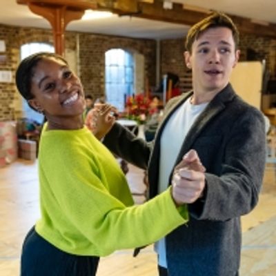 Photo Flash: Inside Rehearsal For THE BOY FRIEND at Menier Chocolate Factory