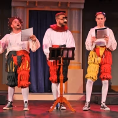 Photos: THE COMPLETE WORKS OF WILLIAM SHAKESPEARE ABRIDGED at Cortland Rep