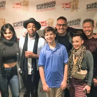 Photo Flash: Ben Cameron Visits FORBIDDEN BROADWAY