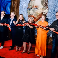 Photo Flash: On the Red Carpet at the Preview Event For IMMERSIVE VAN GOGH