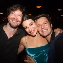 Photos: FUNNY GIRL's Lea Michele Celebrates With SPRING AWAKENING Pals, Ryan Murphy…
