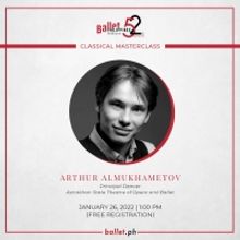 Ballet Philippines Announces First Masterclass in Classical Ballet For 2022