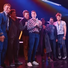 Photos: The Cast of COMPANY Accepts Their GLAAD Award for Outstanding Broadway…